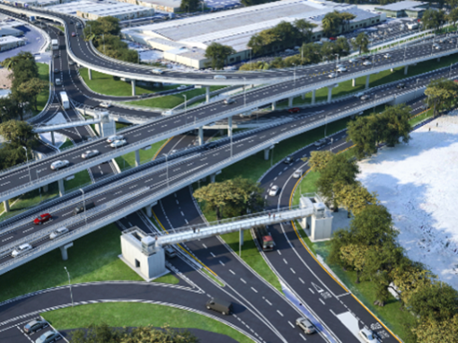 the application for road machine